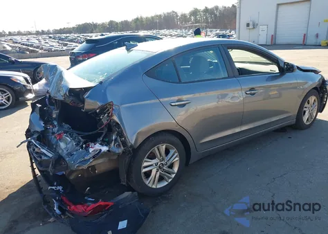 2019 Hyundai Elantra Value Edition из США, поврежденный, VIN 5NPD84LF6KH420675